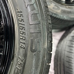 14インチアルミホイール➕タイヤの画像