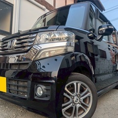 25年式！月々1.2万円〜分割払い可❗️ 車検2年付き！【名義変更代込み】大人気☆ホンダ N-BOXカスタム☆ステアリングスイッチ付き☆SDナビ付き☆走行中DVD見れます☆ETC付き☆便利なバックカメラ付き☆電動スライドドア☆ドラレコ付き☆スマートキー☆フルオートエアコン☆そのまま乗って帰れます❗️の画像