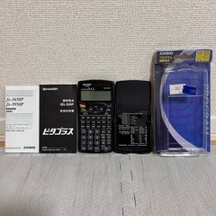 関数電卓　CASIO　SHARP EL-509Fの画像
