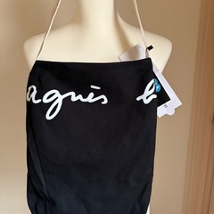 アニエスベー リバーシプルプルショルダーバッグの画像