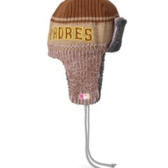 NEW ERA ニューエラ ビーニーニットキャップ ニット トラッパー パドレスの画像