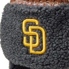 NEW ERA ニューエラ ビーニーニットキャップ ニット トラッパー パドレスの画像