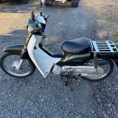 1168.ホンダ　格安　AA04スーパーカブ50 原付　バイク　50cc 車体の画像
