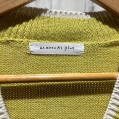 （🐻）アズノウアズ　厚手カーディガン　フリーサイズの画像