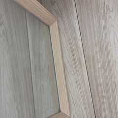 全身鏡　スタンドミラー　姿見　ナチュラル　木製の画像