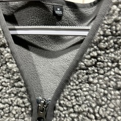 美品　ボアフリースリラックスカーディガンUNIQLO  Mサイズ　の画像