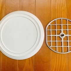 オーブンレンジ用　丸皿　回転アミ　丸皿受け台　回転台　ターンテーブル 28cmの画像