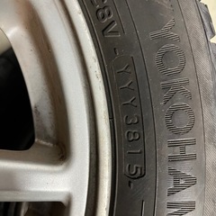 ダイハツ ムーヴ？純正ホイール スタッドレス付き 14インチ 軽自動車 155/65-14 ヨコハマアイスガードの画像