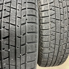 ダイハツ ムーヴ？純正ホイール スタッドレス付き 14インチ 軽自動車 155/65-14 ヨコハマアイスガードの画像