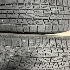 ダイハツ ムーヴ？純正ホイール スタッドレス付き 14インチ 軽自動車 155/65-14 ヨコハマアイスガードの画像