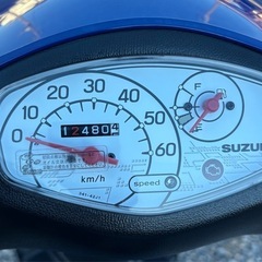 1172.スズキ　レッツ　現行型　CA4AA 原付　バイク　50cc 車体　埼玉の画像