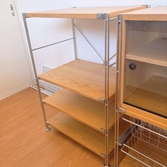 無印良品 ステンレスユニットシェルフの画像