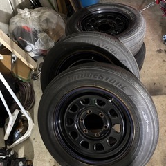 デイトナ風ホイール4本夏タイヤの画像