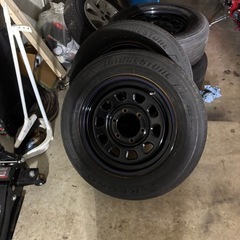 デイトナ風ホイール4本夏タイヤの画像