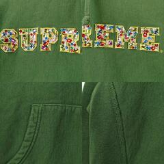 シュプリーム 20AW Jewels Hooded Sweatshirt M グリーン メンズ Supreme スウェットパーカー プルオーバーフーディーの画像