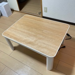 リバーシブルこたつ(SR22 8060 WH) こたつ布団付きの画像