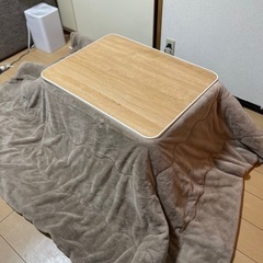 リバーシブルこたつ(SR22 8060 WH) こたつ布団付きの画像