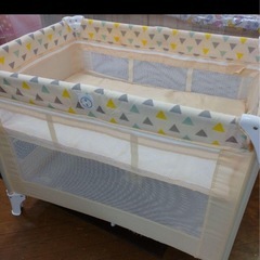 赤ちゃん　ベビー　カトージ　KATOJI プレイヤード　お昼寝ベッドの画像