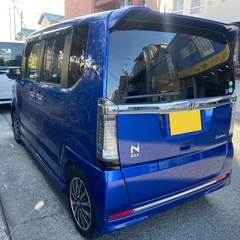 ◼️N-BOXカスタム　ターボ◼️車検2年◼️ナビ・両側パワスラ◼️JF1の画像
