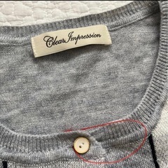 新品　クリアインプレッション　カーディガンの画像