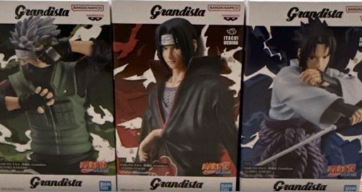 NARUTO 疾風伝 Grandista フィギュア3種