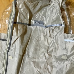 自転車子供乗せ　後ろ　レインカバーの画像