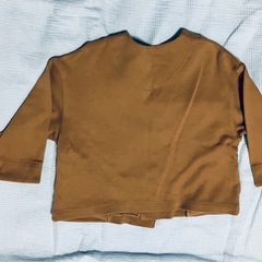 ベビー　カーディガン古着の画像