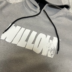 WILLOW グレー フーディ LLサイズの画像