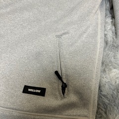 WILLOW グレー フーディ LLサイズの画像