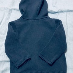 ベビーカーディガン古着の画像