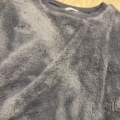 トレーナー素材ワンピースの画像