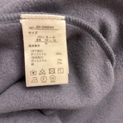 トレーナー素材ワンピースの画像