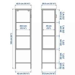 【IKEA】コレクションケース ガラスケースの画像