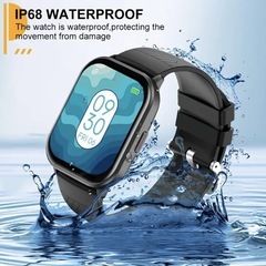 🉐生活防水マルチスマートウォッチ&ワイヤレスイヤホン❣️の画像