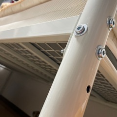 スチールベッドフレーム シングルの画像