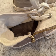 CONVERSEコンバースゴールドジッパーの画像