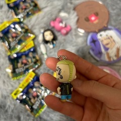 東京リベンジャーズ　ミニフィギュアストラップ　ワンピース　一番くじ　コースター ワンピース フィギュアの画像