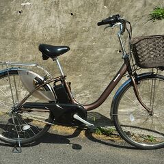 ★1.35倍 高速化改造(合法)済電動アシスト自転車　全バラシ完全オーバーホール済レストア車　パナソニック Panasonic 26インチアルミフレーム超軽量モデル　BE-ELLU632改(2018年式)　御自身で最低限の整備が可能な方・交通法規を遵守する方への限定譲渡　引取限定　要試乗　譲渡証明書発行可の画像