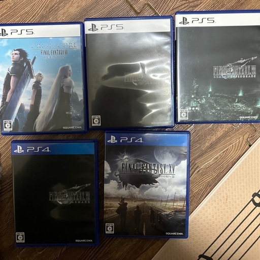 PS5 PS4 ファイナルファンタジーシリーズ5本セット