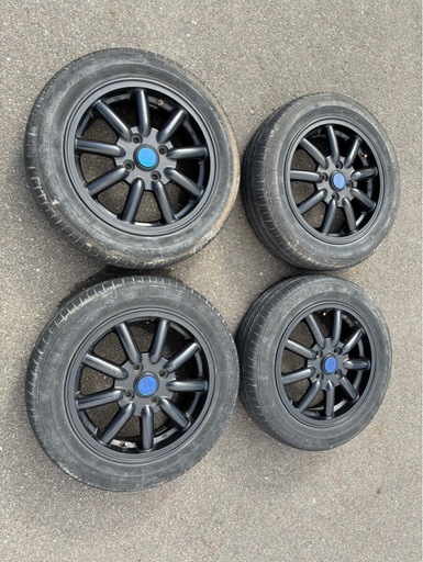 155/65R14
ノーマルタイヤアルミホイールセット