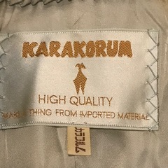 ★ブルーフォックス&ラムリアルファーコラボコート★カラコルム★13号★レディース★の画像