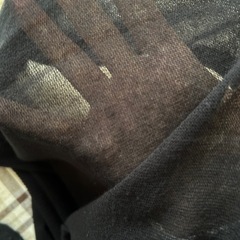 ブラック シアー ロングカーディガン 薄手 羽織りの画像