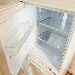 シャープ SHARP　 2ドア冷凍冷蔵庫 SJ-D14C-Wの画像