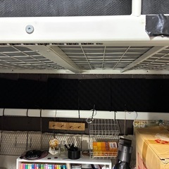 ロフトベッド(簡易防音室)の画像