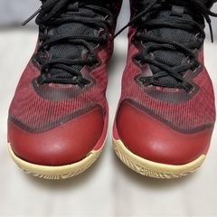 訳あり‼️Jordan バスケットボールシューズ 赤25.0cmの画像