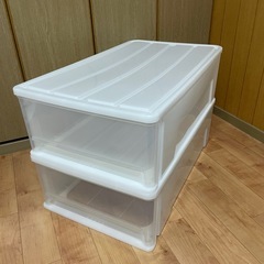 【決定しました】押入れケース　ワイド ニトリ 衣装ケースの画像