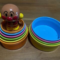 ピノチオ　アンパンマン 天才脳積み重ねカップの画像