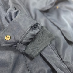 ワークジャケット 作業着 防寒 アウター EL 鳶 外仕事 紺 ネイビー 丈長めの画像