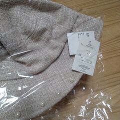 未使用☆GRL☆ツイードハットの画像