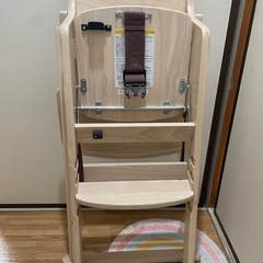 KATOJI木製ハイチェア　ベビーチェア食事チェアの画像